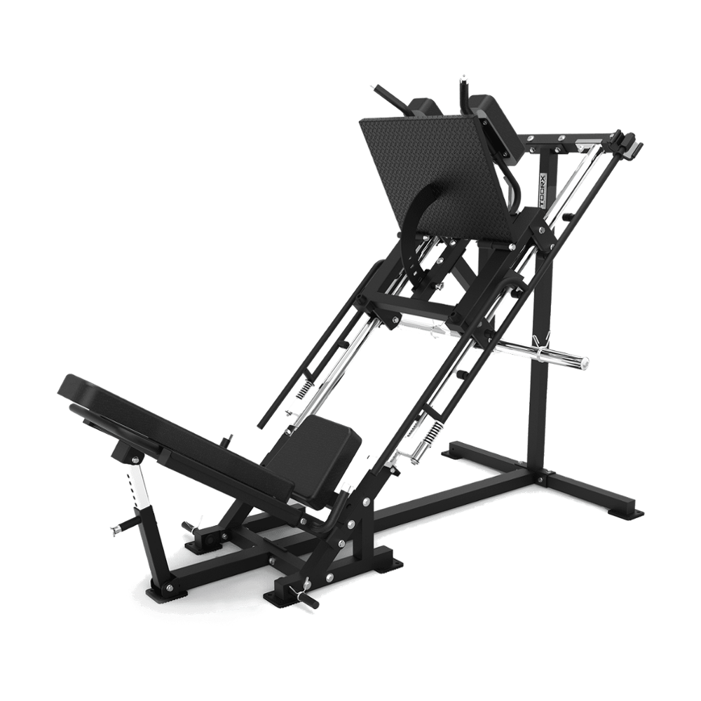 Hack squat - Leg press - Calf raise - Toorx Fitness in Motion EN